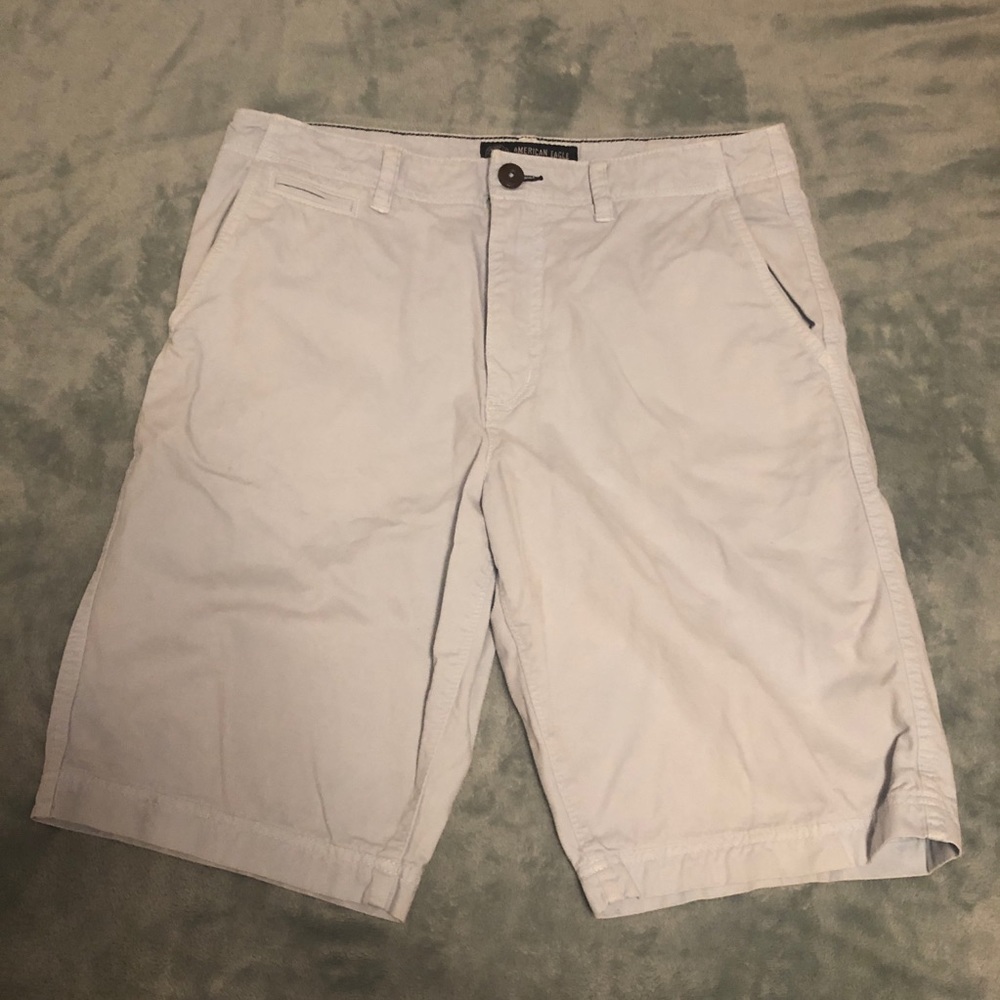 American Eagle Light Blue Longer length Shorts 33